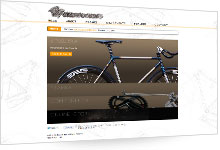 自転車ブランド「starfuckers bike」オンラインカタログサイト